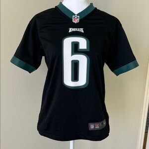 Nike DeVonta Smith Black Philadelphia Eagles Game Jersey - Youth 10/12
